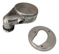 Foto do produto TAMPA PRESSURIZAÇÃO MUFLA CARBURADOR WEBER 450 MINI PROGRESSIVO 90°-010
