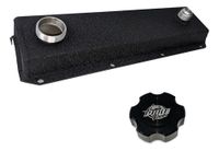 Foto do produto TAMPA VÁLVULA STREET VW AP PRETO TEXTURIZADO COM TAMPA ÓLEO PRETA-054