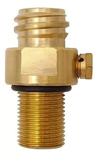 Foto do produto Válvula Para Cilindro Sodastream Recarregável Rosca 6acme Dourado