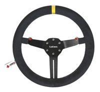 Foto do produto VOLANTE RGT CAMURÇA PRETO TARJA AMARELA-041