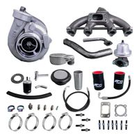 Foto do produto KIT TURBO COMPLETO SLIM VW AP 8V CARBURADO MONO DESLOCADO PARA BAIXO-055