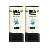 Foto do produto Kit Duo Protetor Solar Facial Brazinco FPS 50 - Incolor