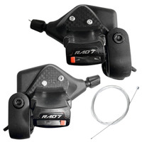 Foto do produto Alavanca de Câmbio Passador Rapid-Fire Rad7 3x8V Bicicleta