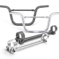 Foto do produto Barra Travessa reforço Guidão Barrinha Bike Moto 190mm/230mm
