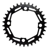 Foto do produto Coroa única pedivela bcd 104mm 12v 34 dentes tipo shimano