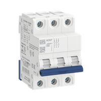 Foto do produto MINIDISJUNTOR TERMOMAGNETICO MDW P-C2A-3 POLOS 400VCA/250VCC