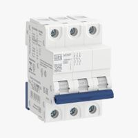 Foto do produto MINIDISJUNTOR TERMOMAGNETICO MDW P-C20A-3 POLOS 400VCA/250VCC