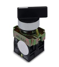 Foto do produto CHAVE SELETORA METALICA XB2-BJ53 - 3 POSICOES SEM TRAVA - 2NA - MANOPLA LONGA