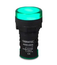 Foto do produto SINALEIRO LED AD22- 22MM 220/110V VERDE