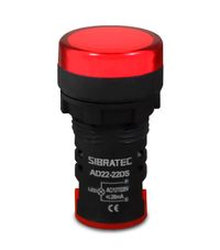 Foto do produto SINALEIRO LED AD22- 22MM 220/110V VERMELHO