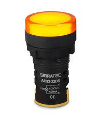 Foto do produto SINALEIRO LED AD22- 22MM 24V AMARELO