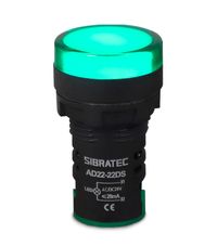 Foto do produto SINALEIRO LED AD22- 22MM 24V VERDE