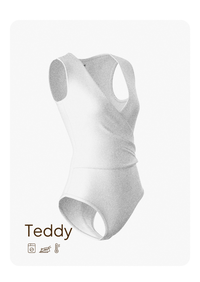 Body decote transpassado - Teddy
