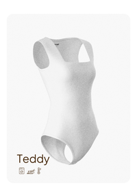 Body decote quadrado - Teddy