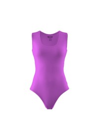 Body decote U sem manga roxo orquidea promo