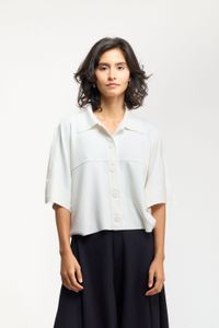 CAMISA AMPLA CASULO - OFF WHITE