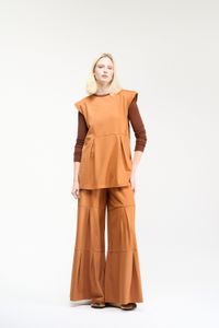 CALÇA CAMADAS - CARAMELO