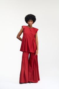 CALÇA CAMADAS - VERMELHO