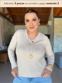 Foto do produto Blusa Rubi - Decote V