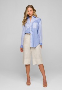 MAX CAMISA SUMMER MADRE REINA TRICOLINE AZUL LAVANDA