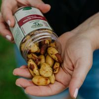 Foto do produto Castanha do Pará temperada 170g (Enviamos para todo Brasil)
