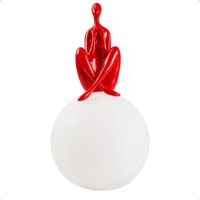 Foto do produto Abajur Mez In Vermelho - Nordecor 2564