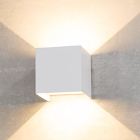 Foto do produto Arandela LED Vona IP65 Facho Duplo 6W 3000K Branco - Nordecor 2098