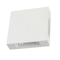 Foto do produto Arandela LED Niere Quadrado IP65 4W 3000K Branco - Nordecor 2661
