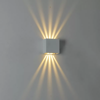 Foto do produto Arandela LED Moniu Quadrado Multifachos Externo IP65 10W 3000K Branco - Nordecor 2015