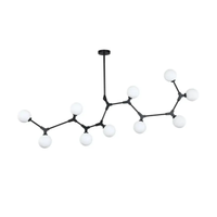 Foto do produto Pendente Bheo Grande Preto - Nordecor 2025