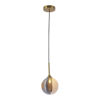 Foto do produto Pendente Druer Uno Dourado e Fumê - Nordecor 2206
