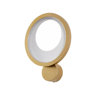 Foto do produto Arandela LED Zahal 15W 3000K Bivolt Dourado Fosco - Nordecor 2509