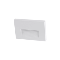 Foto do produto Balizador de Sobrepor LED Maja Retangular IP65 2W 3000K Branco - Nordecor 2708