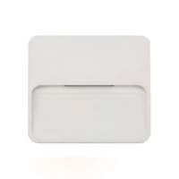 Foto do produto Balizador LED Laya Quadrado Externo IP65 3W 3000K Branco - Nordecor 2290