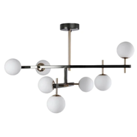 Foto do produto Pendente Romai Ori Onix e Dourado - Nordecor 2195