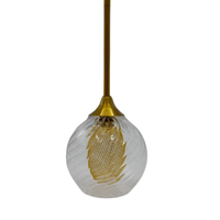 Foto do produto Pendente Lira G9 Dourado - Nordecor 2209