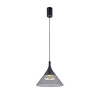Foto do produto Pendente LED Thom 7W 3000K Bivolt Preto - Nordecor 2694