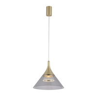Foto do produto Pendente LED Thom 7W 3000K Bivolt Dourado Fosco - Nordecor 2695