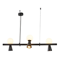 Foto do produto Pendente Teas Preto - Nordecor 2468