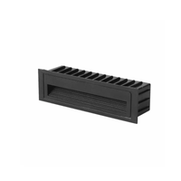 Foto do produto Balizador de Embutir LED Linder Retangular Externo IP65 6W 3000K Bivolt Preto - Nordecor 2462