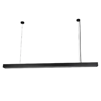 Foto do produto Pendente LED Otan Retangular 24W 3000K Bivolt Preto - Nordecor 2260
