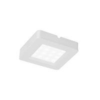 Foto do produto Spot de Sobrepor LED Lyas Quadrado 2W 3000K Bivolt Branco - Nordecor 6168