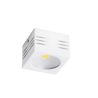 Foto do produto Spot de Sobrepor LED Viena Quadrado 10W 3000K Bivolt Branco - Nordecor 6142