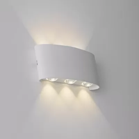 Foto do produto Arandela LED Ranne Retangular Externo IP65 18W 3000K Bivolt Branco - Nordecor 2215