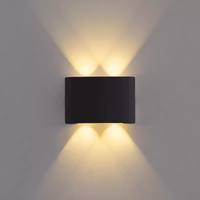 Foto do produto Arandela LED Ranne Retangular Externo IP65 12W 3000K Bivolt Preto - Nordecor 2336