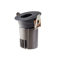 Foto do produto Spot de Embutir LED Mayn Redondo IRC 97 7W 2700K Bivolt Preto - Nordecor 6509
