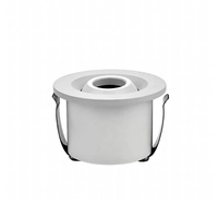 Foto do produto Spot de Embutir LED Ollo Redondo IRC 90 1W 3000K Bivolt Branco - Nordecor 6540