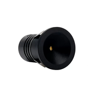 Foto do produto Spot de Embutir LED Auko Ono Redondo IRC 90 1W 3000K Bivolt Preto - Nordecor 6533