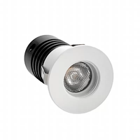 Foto do produto Spot de Embutir LED Auko Redondo IRC 90 1W 3000K Bivolt Branco - Nordecor 6528