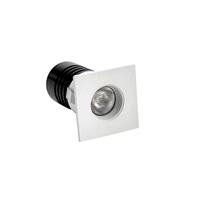 Foto do produto Spot de Embutir LED Auko Quadrado IRC 90 1W 3000K Bivolt Branco - Nordecor 6530